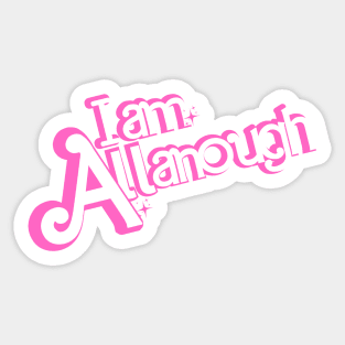 I am Allanough/ Barbie 2023/ Barbie and Ken Sticker